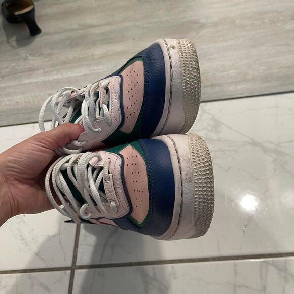 Nike Air Force 1 Shadow Low Mystic Navy Women’s Sneakers Size 7.5 - Picture 2 of 8